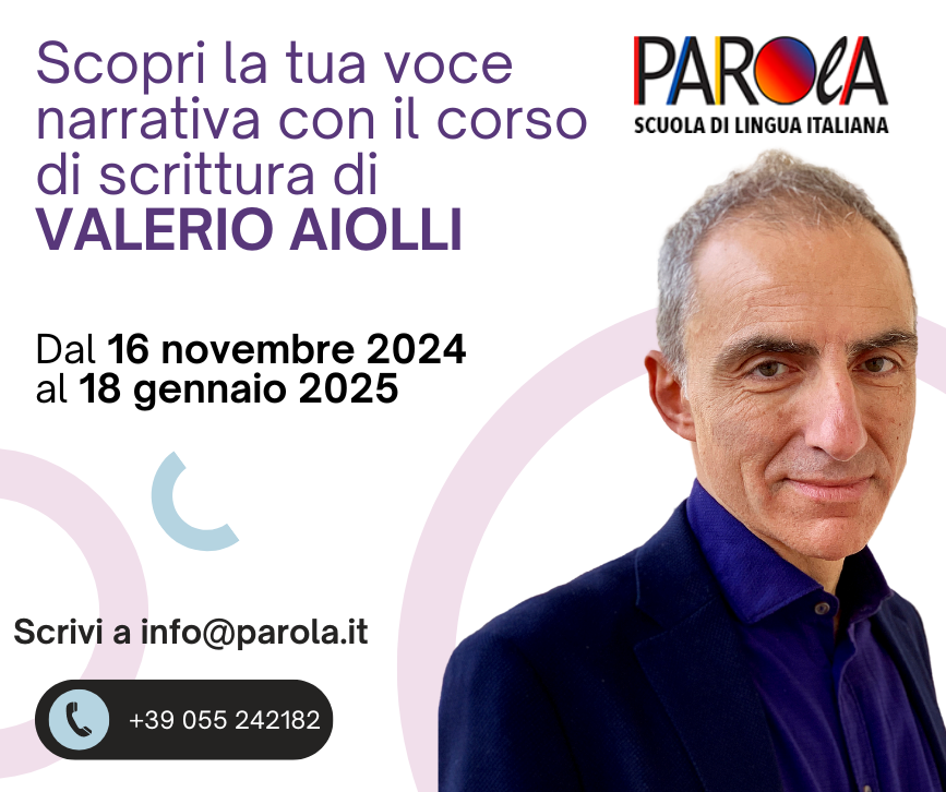 Laboratorio di narrativa di Aiolli a Firenze